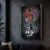 Grafiti Balonlu Çocuk 3D Lightbox Işıklı Duvar Tablosu