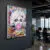 Marilyn Monroe Balonlu Pop Art Işıklı Lightbox Tablo