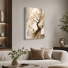Altın Hayat Ağacı Tasarımlı LED Işıklı Lightbox Tablo