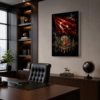 Türk Bayraklı Osmanlı Temalı LED Işıklı Lightbox Tablo