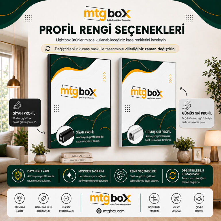 Lightbox Satın Al | Ölçünü Seç, Görselini Yükle ve Sipariş Ver