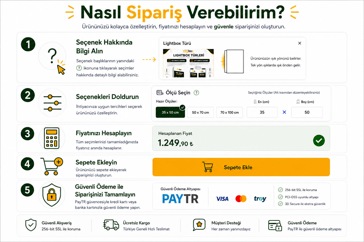 Nasıl Sipariş Verilir?