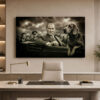 Atatürk ve Köpeği Temalı LED Işıklı Dekoratif Lightbox