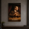 Mustafa Kemal Atatürk Tren Sahnesi LED Işıklı Lightbox