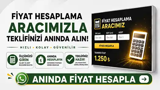 Lightbox Fiyat Hesaplama Aracımızla Anında Fiyat Alın